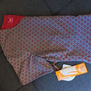 Urbane Patterned Scrub Top Size M